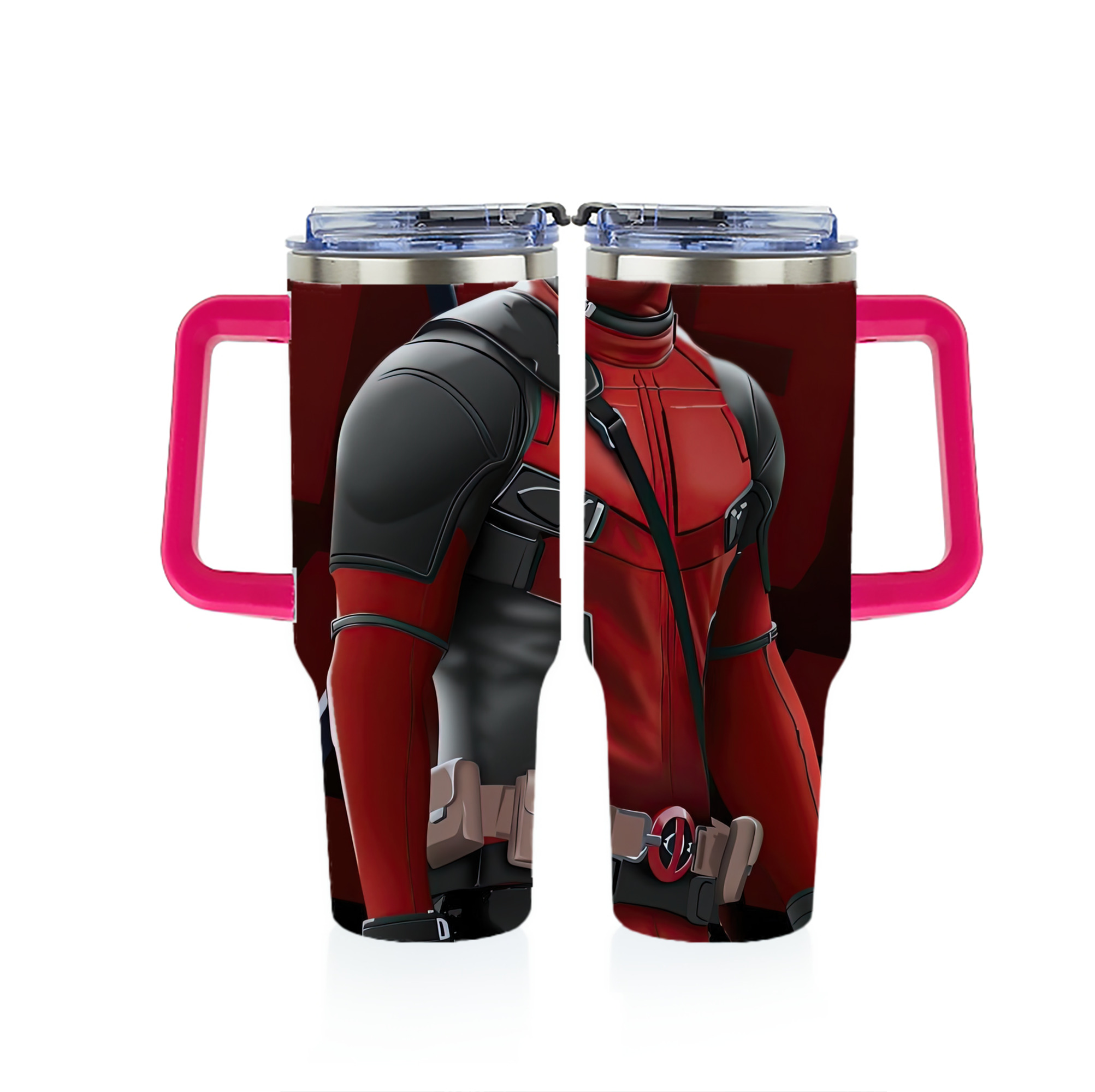 （画像用） Deadpool デッドプール 1200ｍLフルプリント車用タンブラー